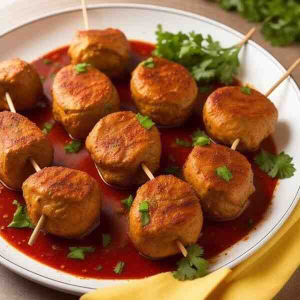 Шашлык погрузински из курицы